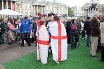 Oslava St George’s Day na Trafalgar Square