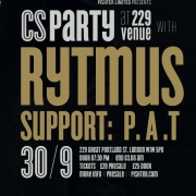 RYTMUS support P.A.T. + CS Party