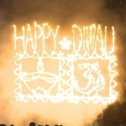 Festival svetiel Diwali v Leicesteri
