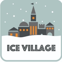 Ľadová dedinka v Manchestri