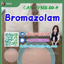 CAS 71368-80-4 Bromazolam	telegram:+86 15232171398	signal:+84787339226-1-2 2024-03-06
