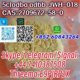 5cladba adbb JWH-018 CAS:2709672-58-0 Skype/Telegram/Signal: +44 7410387508 Threema:E9PJRP2X-1 24.04.2024