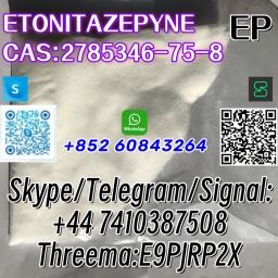 ETONITAZEPYNE CAS:2785346-75-8 Skype/Telegram/Signal: +44 7410387508 Threema:E9PJRP2X-1 24.04.2024