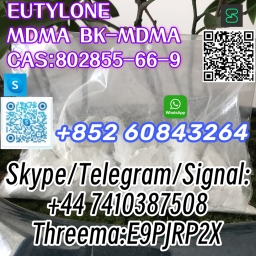 EUTYLONE MDMA BK-MDMA CAS:802855-66-9 Skype/Telegram/Signal: +44 7410387508 Threema:E9PJRP2X-1 24.04.2024