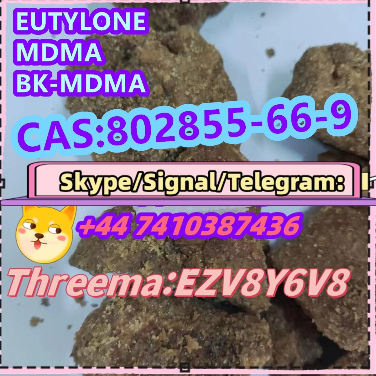 EUTYLONE MDMA BK-MDMA CAS:802855-66-9-1-2-3-4-5-6-7-8-9-10-11-12-13-14-15-16-17-18-19-20-21 24-04-30